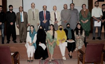 Preston University celebrated the talent and patriotism of its students through a Certificate Distribution Ceremony for the Declamation Contest (English & Urdu) and the National Songs Competition.